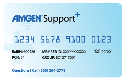 Amgen FIRST STEP™ Copay Program Card