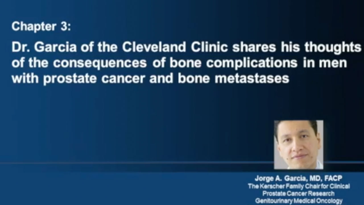 Consequences of bone complications in men with prostate cancer and bone metastases video